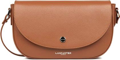 LANCASTER ΓΥΝΑΙΚΕΙΑ ΔΕΡΜΑΤΙΝΗ ΤΣΑΝΤΑ CROSSBODY ''MILANO BAO'' - 480-049 ΚΑΜΗΛΟ LANCASTER BAGS