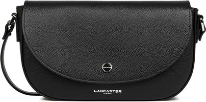 LANCASTER ΓΥΝΑΙΚΕΙΑ ΔΕΡΜΑΤΙΝΗ ΤΣΑΝΤΑ CROSSBODY ''MILANO BAO'' - 480-049 ΜΑΥΡΟ LANCASTER BAGS