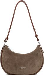LANCASTER ΓΥΝΑΙΚΕΙΑ ΤΣΑΝΤΑ ΩΜΟΥ SUEDE - 480-081 ΚΑΦΕ LANCASTER BAGS