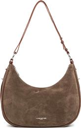LANCASTER ΓΥΝΑΙΚΕΙΑ ΤΣΑΝΤΑ ΩΜΟΥ SUEDE - 480-082 ΚΑΦΕ LANCASTER BAGS