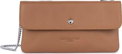 LANCASTER ΓΥΝΑΙΚΕΙΟ ΔΕΡΜΑΤΙΝΟ MINI BAG ΧΕΙΡΟΣ - 176-004 ΚΑΜΗΛΟ LANCASTER BAGS