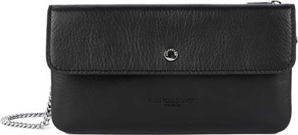 LANCASTER ΓΥΝΑΙΚΕΙΟ ΔΕΡΜΑΤΙΝΟ MINI BAG ΧΕΙΡΟΣ - 176-004 ΜΑΥΡΟ LANCASTER BAGS