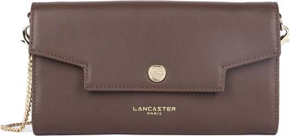 LANCASTER ΓΥΝΑΙΚΕΙΟ ΔΕΡΜΑΤΙΝΟ MINI BAG ΧΕΙΡΟΣ ''MADEMOISELLE GRACE'' - 172-33 ΚΑΦΕ LANCASTER BAGS