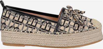 9094 ΠΑΠ. ΥΦΑΣΜΑ ΜΕ ΦΙΟΓΚΟ BEIGE LAURA BIAGIOTTI