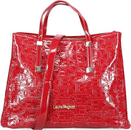 ΚΟΚΚΙΝΗ ΤΣΑΝΤΑ ΧΕΙΡΟΣ ΛΟΥΣΤΡΙΝΙ LAURA BIAGIOTTI