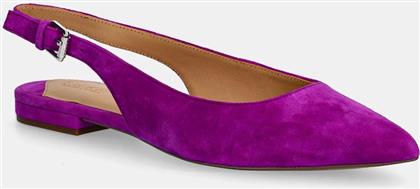 ΜΠΑΛΑΡΙΝΕΣ NUBUCK LONDYN SLBCK ΧΡΩΜΑ: ΜΟΒ, 802967746007 LAUREN RALPH LAUREN