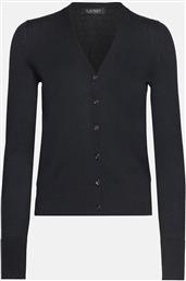 COTTON MODAL-LS VN CARDIGAN LAUREN RALPH LAUREN