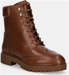 ΔΕΡΜΑΤΙΝΕΣ ΜΠΟΤΕΣ ALYSN LUP PR ΧΡΩΜΑ: ΚΑΦΕ, 802977885001 LAUREN RALPH LAUREN