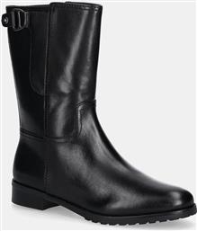 ΔΕΡΜΑΤΙΝΕΣ ΜΠΟΤΕΣ TASHA MID ΧΡΩΜΑ: ΜΑΥΡΟ, 802P06251001 LAUREN RALPH LAUREN