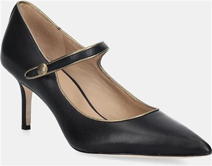 ΔΕΡΜΑΤΙΝΕΣ ΓΟΒΕΣ LANETTE MJ2 ΧΡΩΜΑ: ΜΑΥΡΟ, 802980112001 LAUREN RALPH LAUREN