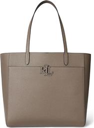 ΔΕΡΜΑΤΙΝΗ ΤΣΑΝΤΑ ΧΡΩΜΑ: ΚΑΦΕ, 431960183 LAUREN RALPH LAUREN