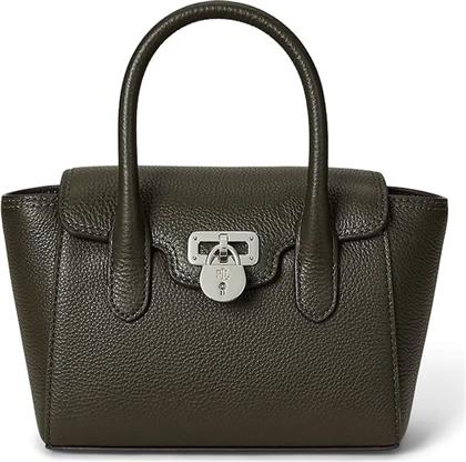 ΔΕΡΜΑΤΙΝΗ ΤΣΑΝΤΑ ΧΡΩΜΑ: ΚΑΦΕ, 431969349 LAUREN RALPH LAUREN