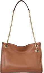 ΔΕΡΜΑΤΙΝΗ ΤΣΑΝΤΑ ΧΡΩΜΑ: ΚΑΦΕ, 431980173 LAUREN RALPH LAUREN