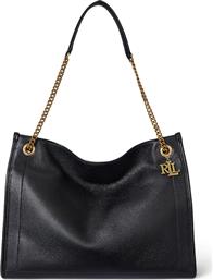 ΔΕΡΜΑΤΙΝΗ ΤΣΑΝΤΑ ΧΡΩΜΑ: ΜΑΥΡΟ, 431969352 LAUREN RALPH LAUREN