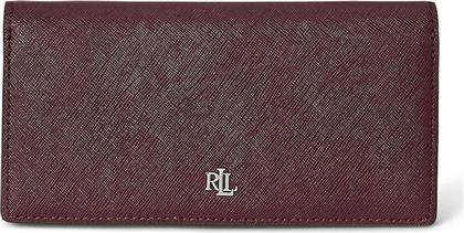 ΔΕΡΜΑΤΙΝΟ ΠΟΡΤΟΦΟΛΙ ΧΡΩΜΑ: ΧΡΥΣΑΦΙ, 432802917 LAUREN RALPH LAUREN