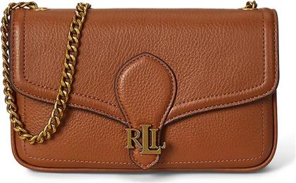 ΔΕΡΜΑΤΙΝΟ ΠΟΡΤΟΦΟΛΙ ΧΡΩΜΑ: ΚΑΦΕ, 432977374 LAUREN RALPH LAUREN