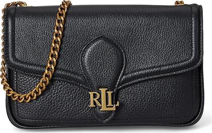 ΔΕΡΜΑΤΙΝΟ ΠΟΡΤΟΦΟΛΙ ΧΡΩΜΑ: ΜΑΥΡΟ, 432977374 LAUREN RALPH LAUREN