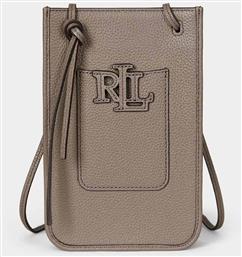 LAUREN RALPH LAUREN ΓΥΝΑΙΚΕΙΑ ΘΗΚΗ ΚΙΝΗΤΟΥ ''CAMERYN PEBBLED'' - 25263950-ONE TAUPE