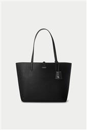 ΓΥΝΑΙΚΕΙΑ ΤΣΑΝΤΑ ΩΜΟΥ ΔΙΠΛΗΣ ΟΨΗΣ MEDIUM TOTE - 324-431795329/001 ΜΑΥΡΟ LAUREN RALPH LAUREN