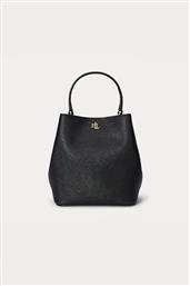 ΓΥΝΑΙΚΕΙΑ ΤΣΑΝΤΑ ΩΜΟΥ ''REESE BUCKET SMALL'' - 25264900-ONE ΜΑΥΡΟ LAUREN RALPH LAUREN