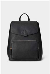 LAUREN RALPH LAUREN ΓΥΝΑΙΚΕΙΟ BACKPACK ''CAMERYN PEBBLED MEDIUM'' - 25263943-ONE ΜΑΥΡΟ