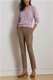 ΓΥΝΑΙΚΕΙΟ ΠΑΝΤΕΛΟΝΙ CROPPED SKINNY FIT - 200811955042 TAUPE LAUREN RALPH LAUREN