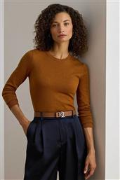 ΓΥΝΑΙΚΕΙΟ ΠΟΥΛΟΒΕΡ ΜΟΝΟΧΡΩΜΟ SLIM FIT - 200919114019 ΤΑΜΠΑ LAUREN RALPH LAUREN