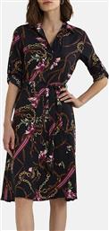 KARALYNN-LONG SLEEVE-DAY DRESS LAUREN RALPH LAUREN