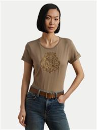 T-SHIRT 200963905002 ΜΠΕΖ RELAXED FIT LAUREN RALPH LAUREN