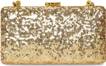 ΤΣΑΝΤΑ SEQUINED SMALL FRANKI 431980356002 ΧΡΥΣΟ LAUREN RALPH LAUREN