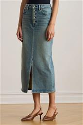 ΤΖΙΝ ΦΟΥΣΤΑ ΧΡΩΜΑ: ΜΠΛΕ, 200P03635 LAUREN RALPH LAUREN