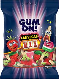 ΖΕΛΙΝΙΑ SOUR MIX LAS VEGAS GUM ON! (80G) ΛΑΒΔΑΣ