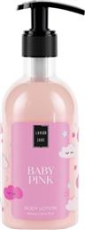 BODY LOTION BABY PINK ΕΝΥΔΑΤΙΚΗ ΚΡΕΜΑ ΣΩΜΑΤΟΣ ΜΕ ΕΥΧΑΡΙΣΤΟ ΑΡΩΜΑ ΠΟΥΔΡΑΣ ΜΕ ΑΝΤΛΙΑ 300ML LAVISH CARE