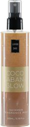 COCO CABANA GLOW SHIMMER FRAGRANCE MIST ΑΣΤΡΑΦΤΕΡΟ ΑΡΩΜΑΤΙΚΟ ΣΠΡΕΙ ΣΩΜΑΤΟΣ ΕΜΠΝΕΥΣΜΕΝΟ ΑΠΟ ΜΕΘΥΣΤΙΚΑ ΑΡΩΜΑΤΑ ΚΑΛΟΚΑΙΡΙΟΥ 200ML LAVISH CARE