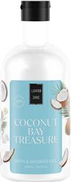 COCONUT BAY TREASURE BATH & SHOWER GEL ΕΝΥΔΑΤΙΚΟ & ΚΑΤΑΠΡΑΥΝΤΙΚΟ ΑΦΡΟΛΟΥΤΡΟ ΜΕ ΑΡΩΜΑ ΚΑΡΥΔΑΣ 500ML LAVISH CARE