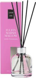 FLUFFY MARSH MALLOW HOME FRAGRANCE ΑΡΩΜΑΤΙΚΟ ΧΩΡΟΥ ΜΕ ΝΟΤΕΣ ΖΑΧΑΡΩΤΟΥ, ΒΑΝΙΛΙΑΣ & ΚΑΡΑΜΕΛΑΣ 100ML LAVISH CARE