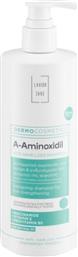 PROMO A-AMINOXIDIL ANTI-HAIR LOSS SHAMPOO ΔΥΝΑΜΩΤΙΚΟ ΣΑΜΠΟΥΑΝ ΚΑΤΑ ΤΗΣ ΤΡΙΧΟΠΤΩΣΗΣ ΓΙΑ ΘΡΕΨΗ & ΕΝΔΥΝΑΜΩΣΗ ΤΩΝ ΜΑΛΛΙΩΝ 400ML LAVISH CARE
