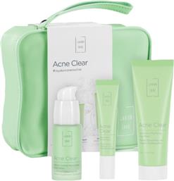 PROMO ACNE CLEAR SEBUM CONTROL MOISTURISING FACE CREAM 30ML & RAPID RELIEF BLEMISH SPOT GEL 15ML & OIL CONTROL PURIFYING FACE MASK 75ML LAVISH CARE