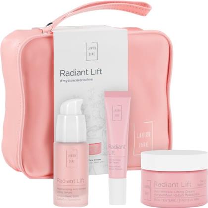 PROMO RADIANT LIFT ANTI-WRINKLE EYE CREAM 15ML & ANTI-WRINKLE RICH FACE DAY CREAM 50ML & REGENERATING LIFTING SERUM 30ML LAVISH CARE