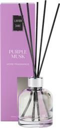 PURPLE MUSK HOME FRAGRANCE ΑΡΩΜΑ ΧΩΡΟΥ ΜΕ ΕΘΙΣΤΙΚΕΣ ΝΟΤΕΣ ΛΕΥΚΟΥ ΜΟΣΧΟΥ 100ML LAVISH CARE