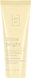 SHINE BRIGHT REFRESHING VITAMIN C GENTLE EXFOLIATING FACIAL SCRUB 50ML,ΗΠΙΑ ΑΠΟΛΕΠΙΣΗ ΠΡΟΣΩΠΟΥ ΓΙΑ ΛΑΜΨΗ ΜΕ ΒΙΤΑΜΙΝΗ C LAVISH CARE