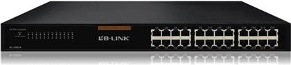 24-PORT RACKMOUNT SWITCH UNMANAGED L2 10/100 MBPS LB LINK