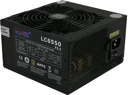 ΤΡΟΦΟΔΟΤΙΚΟ ΥΠΟΛΟΓΙΣΤΗ LC-POWER 550W SINGLE FAN - ΜΑΥΡΟ LC POWER