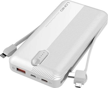 POWERBANK PL1013 10000MAH - ΛΕΥΚΟ LDNIO
