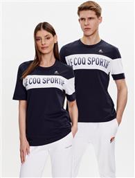 T-SHIRT UNISEX 2310360 ΣΚΟΥΡΟ ΜΠΛΕ REGULAR FIT LE COQ SPORTIF