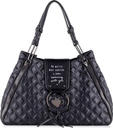 VICKY QUILTED HAPPENS BLACK 22XAILAE-08 LE PANDORINE