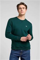 ΑΝΔΡΙΚΗ ΜΠΛΟΥΖΑ ΦΟΥΤΕΡ ΜΕ ΛΟΓΟΤΥΠΟ REGULAR FIT - 112371836 ΠΡΑΣΙΝΟ ΣΚΟΥΡΟ LEE