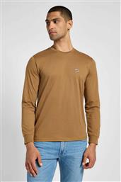 ΑΝΔΡΙΚΗ ΜΑΚΡΥΜΑΝΙΚΗ ΜΠΛΟΥΖΑ ΜΕ ΛΟΓΟΤΥΠΟ REGULAR FIT ''LONG SLEEVE PATCH LOGO TEE'' - 112355590 ΜΠΕΖ