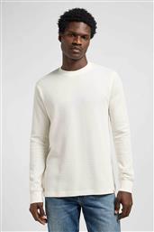 ΑΝΔΡΙΚΗ ΜΑΚΡΥΜΑΝΙΚΗ ΜΠΛΟΥΖΑ ΜΕ WAFFLE PATTERN REGULAR FIT - 112371661 ΕΚΡΟΥ LEE