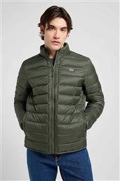 ΑΝΔΡΙΚΟ PUFFER ΜΠΟΥΦΑΝ ΜΕ ΚΑΠΙΤΟΝΕ ΣΧΕΔΙΟ ΚΑΙ ΨΗΛΟ ΛΑΙΜΟ REGULAR FIT - 112370432 ΛΑΔΙ LEE
